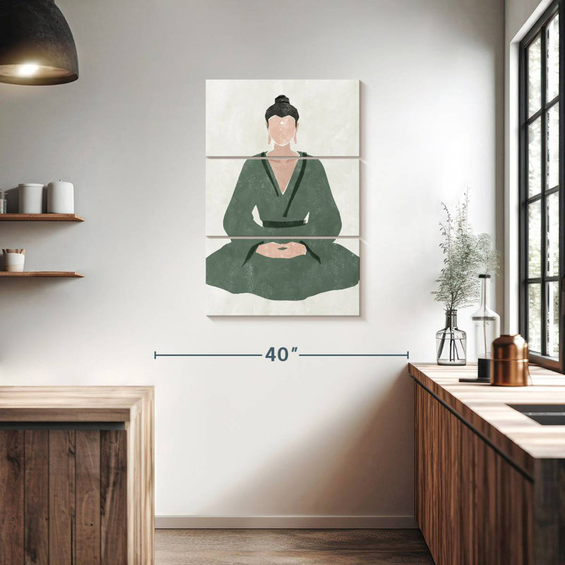 Bouddha neutre, H 38 po x l 24 po