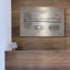 «Judge's Gavel Blueprint Brevet Parchment», art mural en métal-1396002909