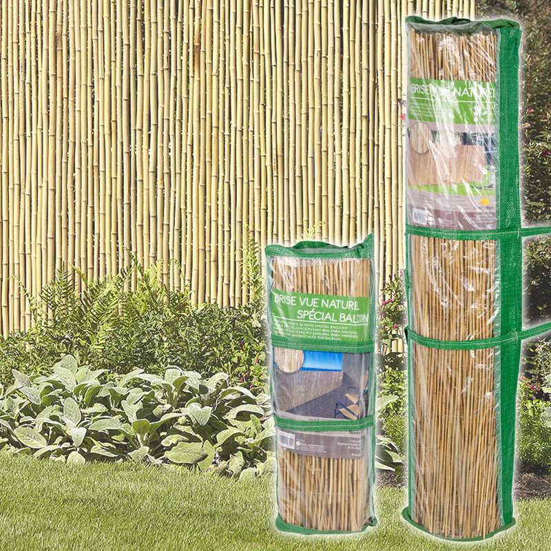 Andlinger Bamboo Screen Fence Rolls, 100 cm H x 500 cm W