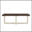 Ensemble de 3 tables basses, tables basses et 2 tables de bout Luno, en noyer et blanc Luno-597834815-597834817