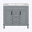 Meuble-lavabo moderne 36 po avec lavabo supérieur-1593071345