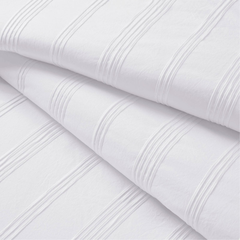 Ensemble d'édredon 7 pièces, Full Comforter + 6 Additional Pieces, Blanc