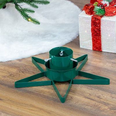Metal Live Tree Stand For Max. Tree Height 8 - 9.9 Ft.