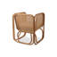 Iconic Natural Wicker rattan chair with webbing-1131795588