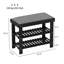 Range-chaussures, banc de rangement pour chaussures, banc d'entrée à 3 niveaux-436468993