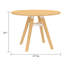 Table de pause ronde de 42 po L