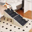 Rampe et escalier pliable pour chien 2 en 1, 22,83 pouces de hauteur, surface antidérapante, idéale pour les grands, moyens et petits chiens, repose-pieds divisé pour un rangement facile