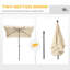 Ahviana 198cm Tilt Market Parasol-57376296
