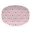 Pink and Orange Ikat Platter