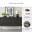 Beatty 57.88 " W Solid Wood Sideboard