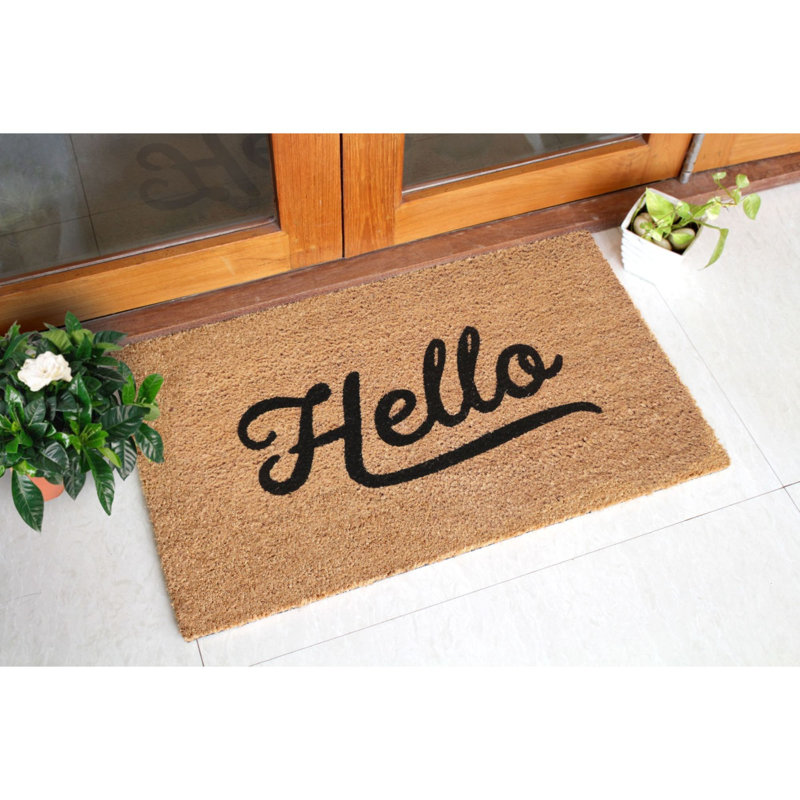 Juliuz Non-Slip No Pattern Doormat