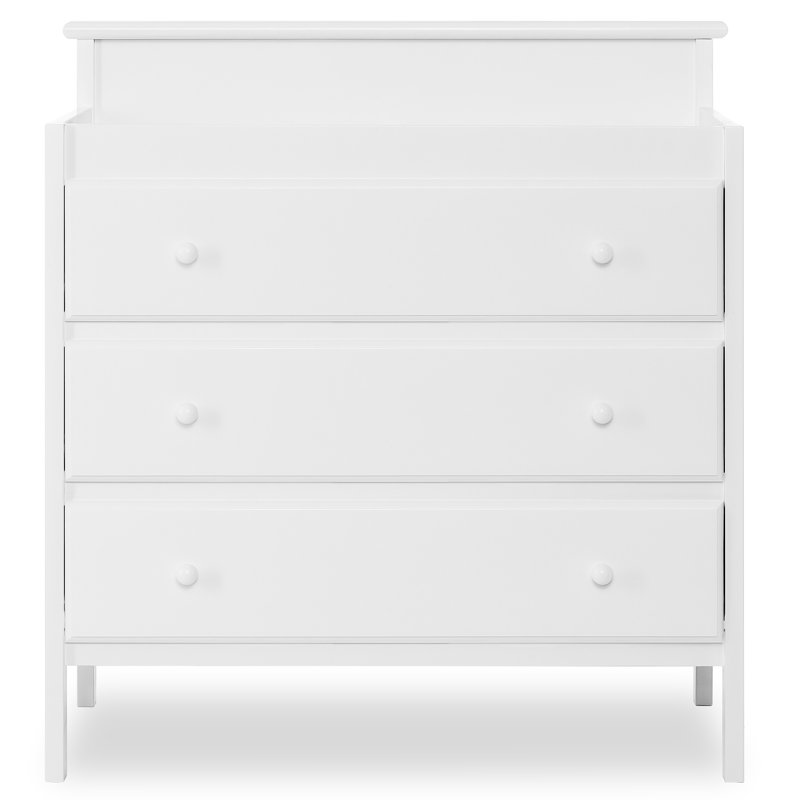Changing Table Dresser with Pad, White