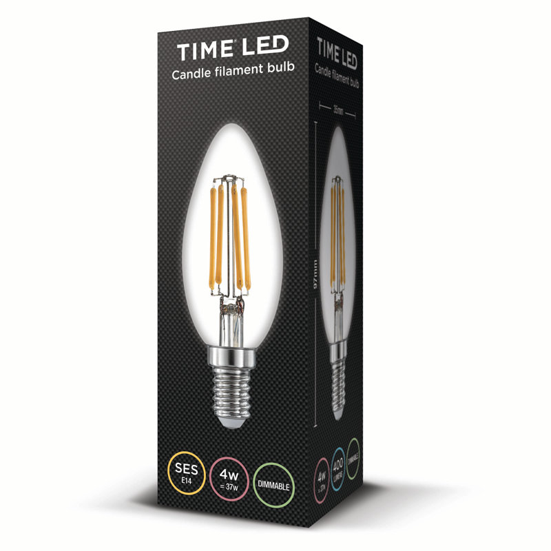 4W E14 Dimmable LED Candle Light Bulb