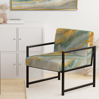 Fauteuil d'appoint rembourré Aarons