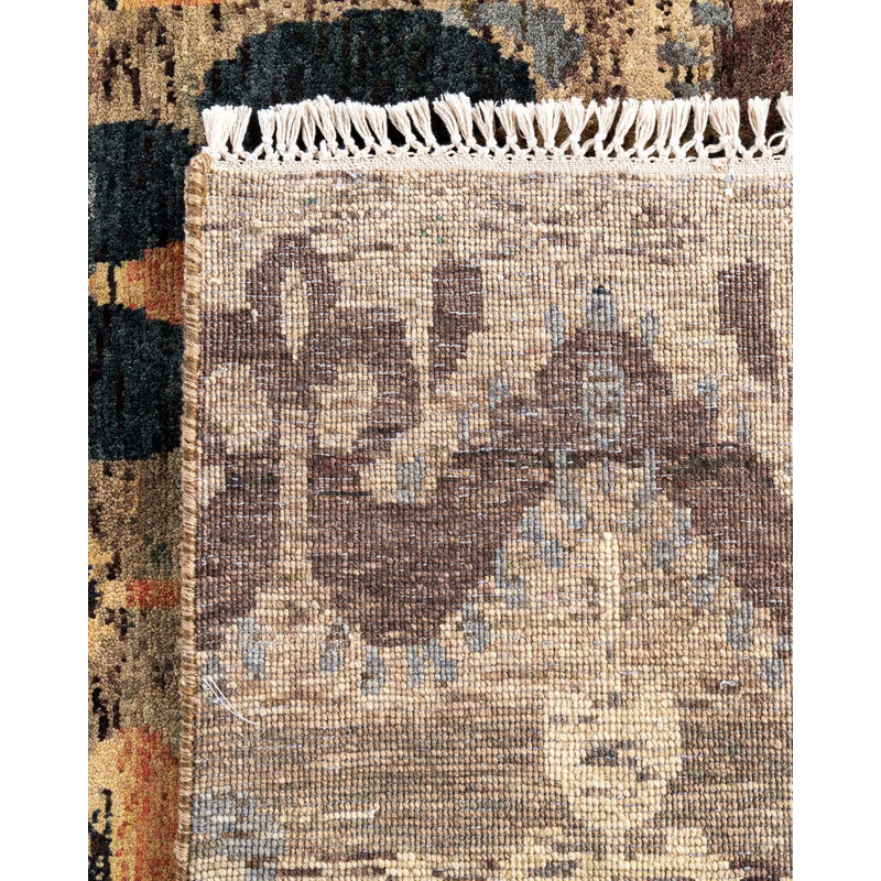 Overdyed One-of-a-Kind 7' 10" X 10' 1" Hand Knotted Area Rug