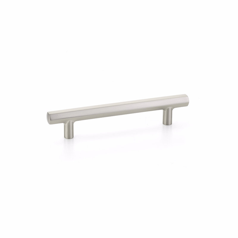 Emtek Modern Hex Cabinet Pull, Satin Nickel, 5" 
