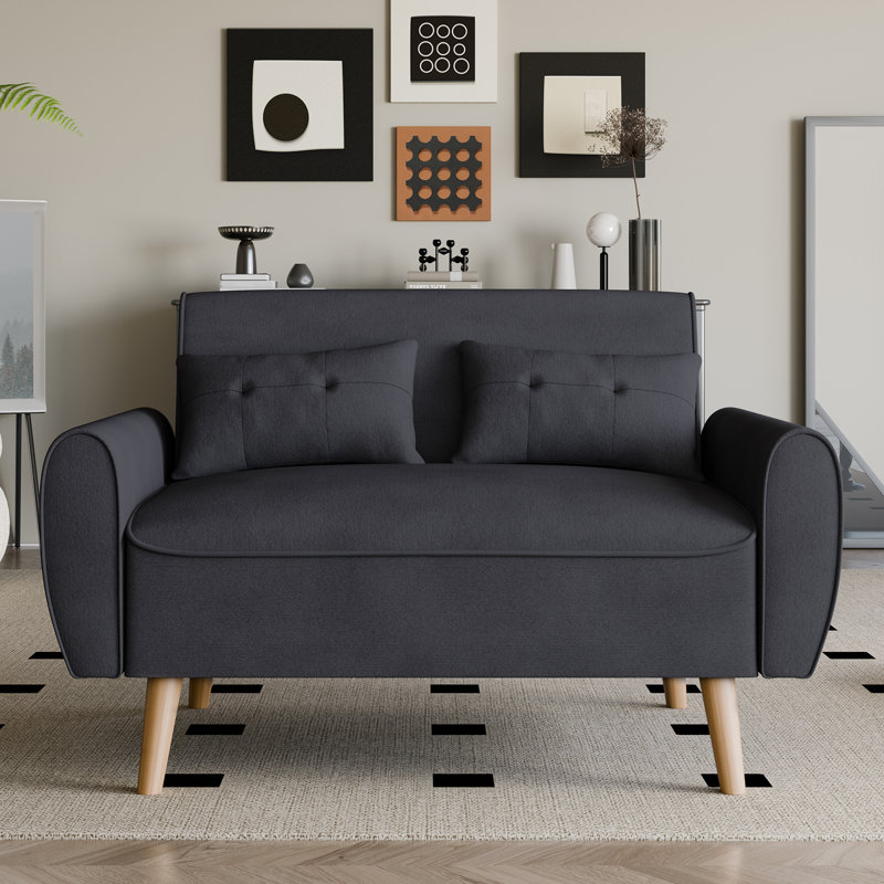 Fauteuil Bergthold, Noir, noir, noir, noir