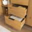 Buffet avec rangement, armoire à café en bois, armoire à 3 tiroirs et 2 portes, armoire à buffet-101943442
