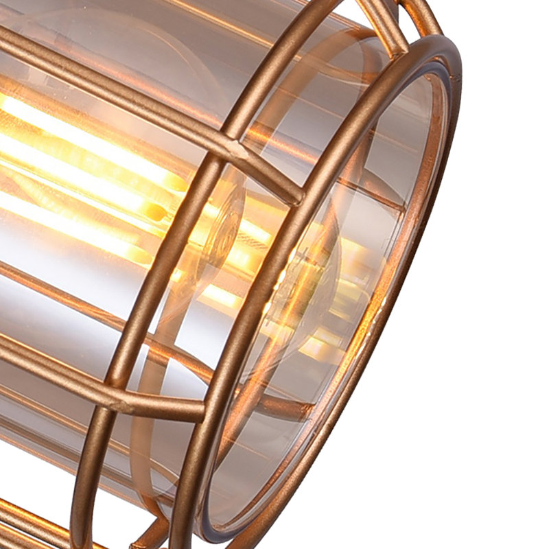 Villance Plug-in Wall Sconce, Gold