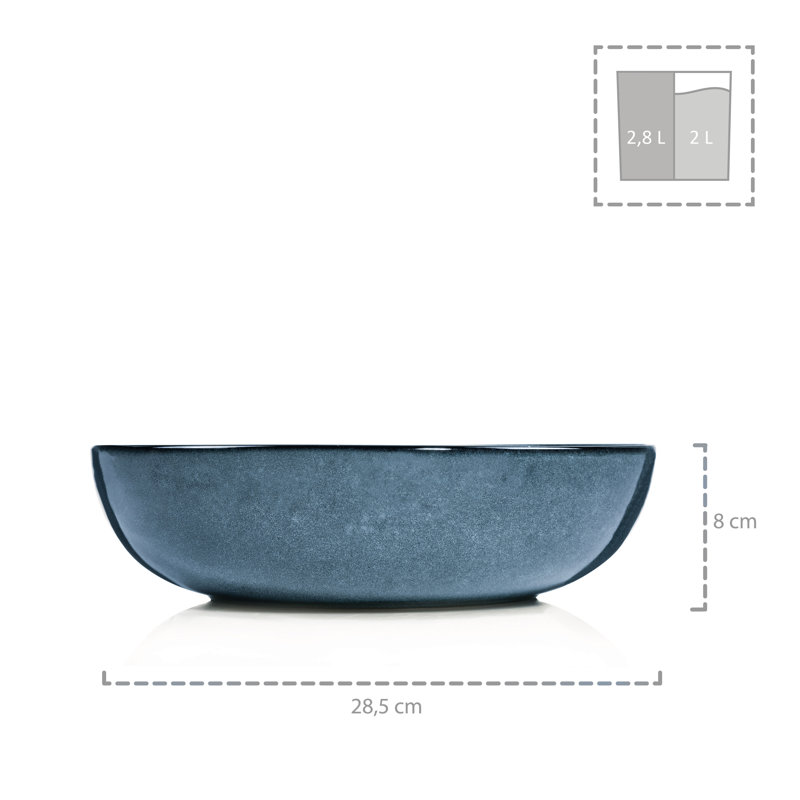 Highland Dunes Russell Salad Bowl