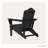 Folding Adirondack Chair in Black-152380791