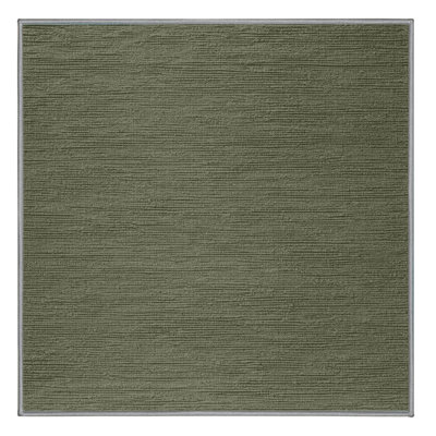 Tapis brun uni lavable à la machine