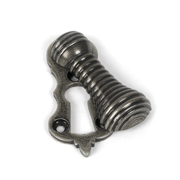 Beehive Escutcheon, Pewter Patina