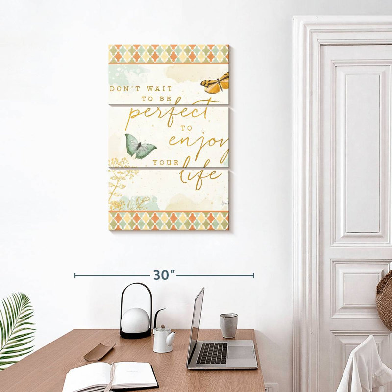 Tergel Natures Wisdom Butterflies, 32" H x 20" W
