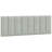 Bed Frame without Mattress Hanko Light Grey 140x190 cm Velvet-977409616-977409623