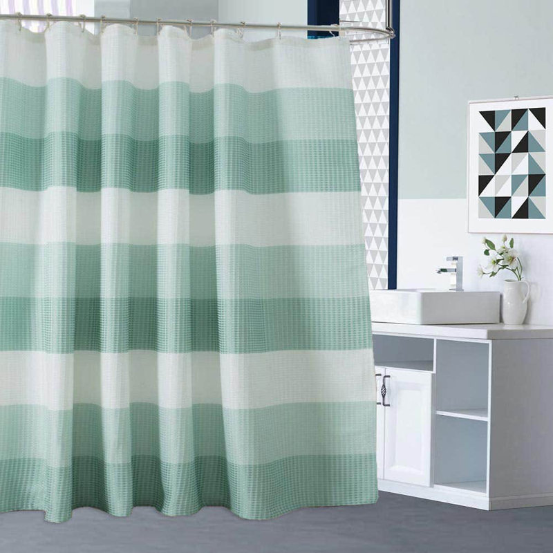 Kamthe Striped Shower Curtain