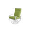 Chaise de patio pivotante avec coussins Askar-25814532-25814543-25846833