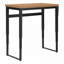 Computer Desk, Home Office, Standing, Adjustable, 48"l, Work, Laptop, Brown Laminate, Black Metal, Contemporary,-156118881