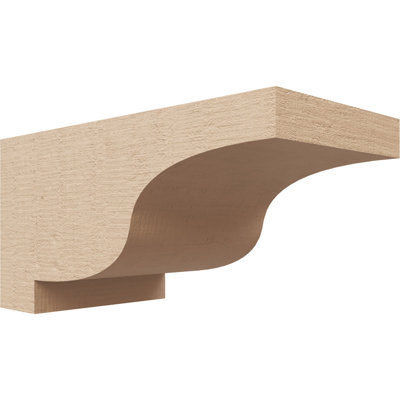 Bois de cèdre brut Newport, grain de bois TimberThane, brun clair apprêté