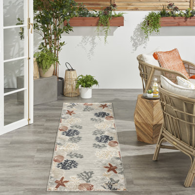  Tapis de bord de mer multicolore 5 pi 3 po x 7 pi 3 po Suncoast