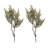 Frosted Cedar Twig Spray with Pinecones (Set of 2)