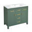 Meuble-lavabo de 36 po avec lavabo en céramique et espace de rangement polyvalent-833809852