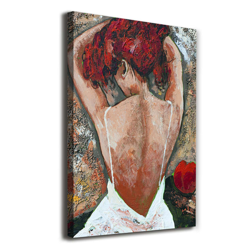 Woman - Wrapped Canvas Print
