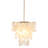 Layered Capiz Chandelier