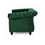 Avec velours, capitonnage profond, accents de clous décoratifs, 60,87 po l x 34,57 po p x 27,52 po h, design classique 2 en 1,