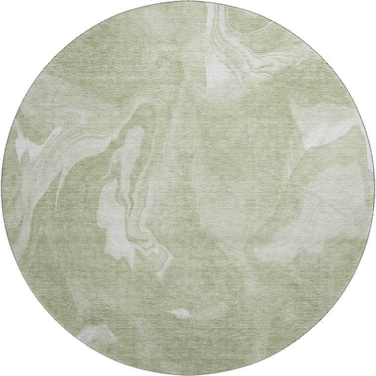Premium Machine Washable Prisco Aloe Rug