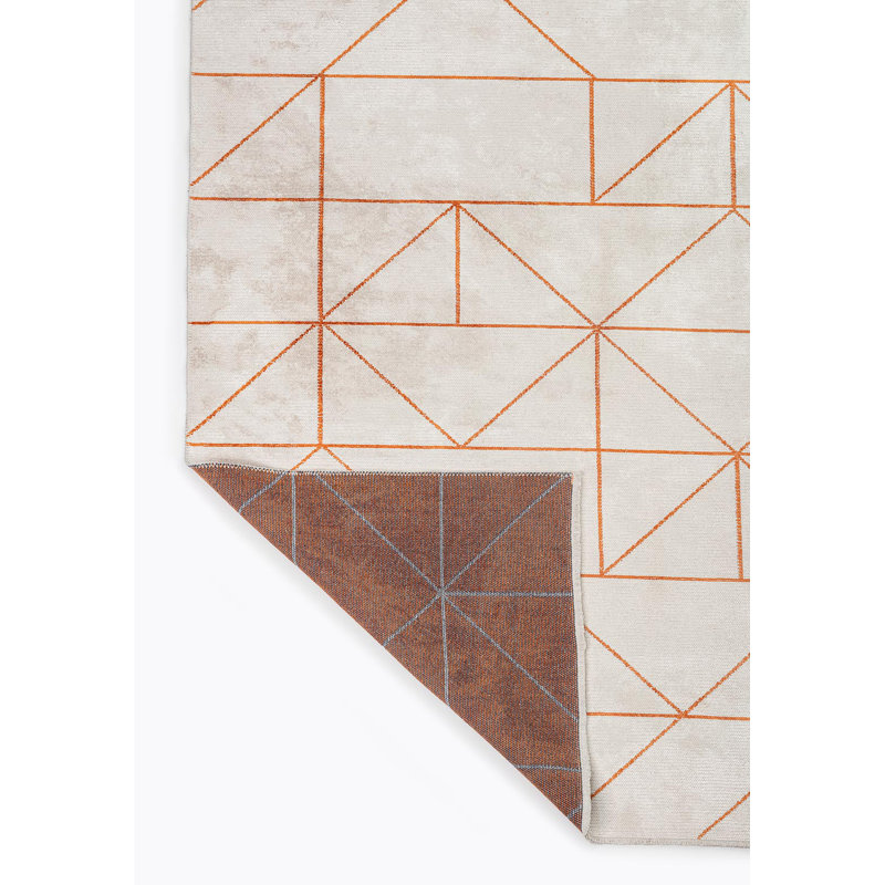 Rapture Abstract Area Rug, Rectangle 6'7" x 9'10"