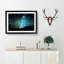 The Milky Way over Switzerland - Picture Frame Painting Print-55611246-55611239