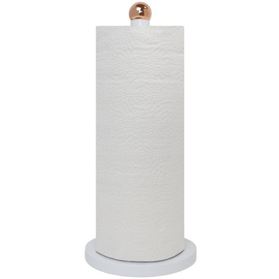 Plastic Freestanding and No Mounting / Installation Required Paper Towel Holder