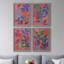 «Vivid Stems I», ensemble de 4 reproductions sur toiles encadrées-500940432-500940437