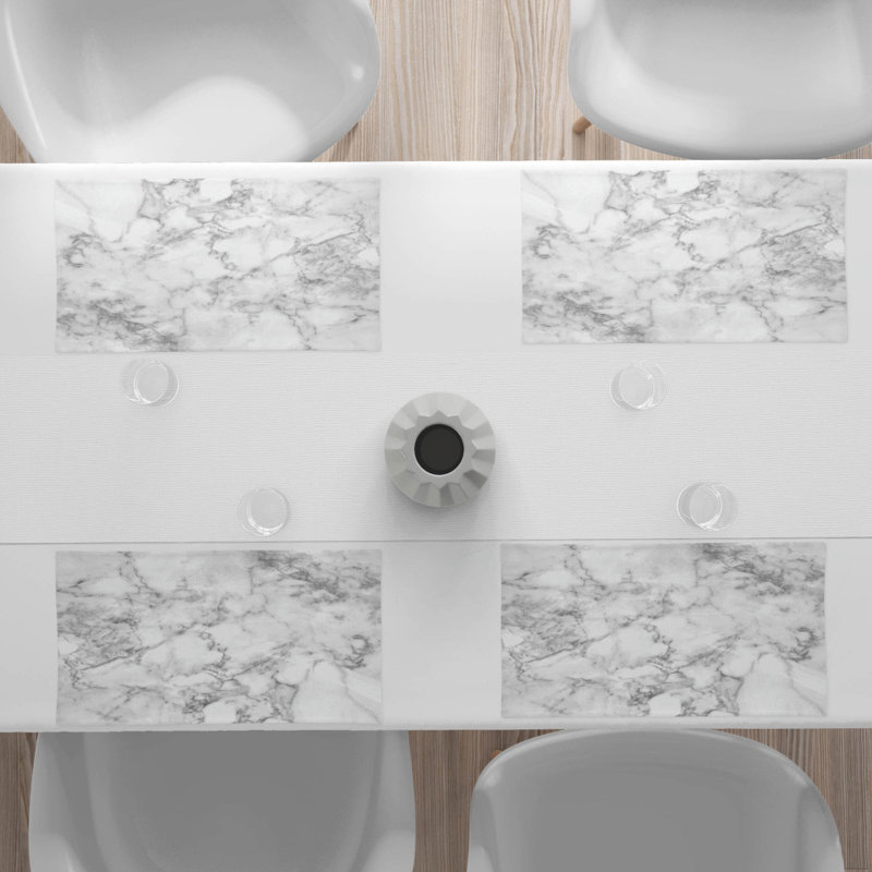 Polyester Abstract Rectangle Placemat