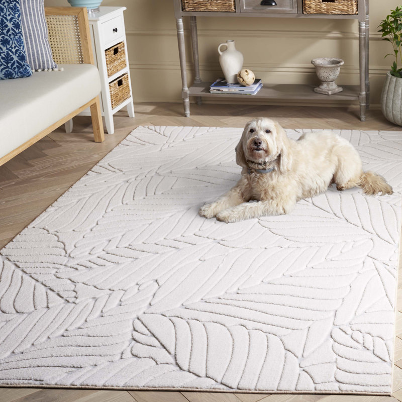 Versaillies 659 Area Rug In Ivory, Rectangle 5' x 8'