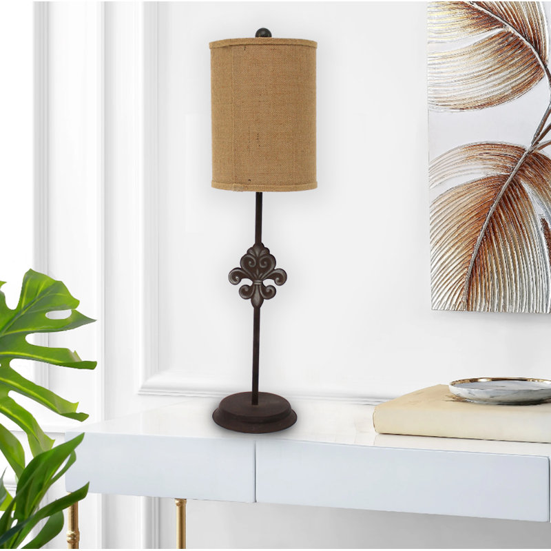 Fleur-de-Lis Accent Table Lamp