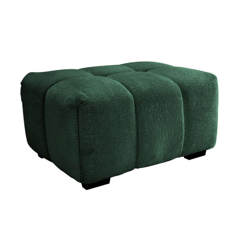 33 canapés en chenille - Repose-pieds, Vert