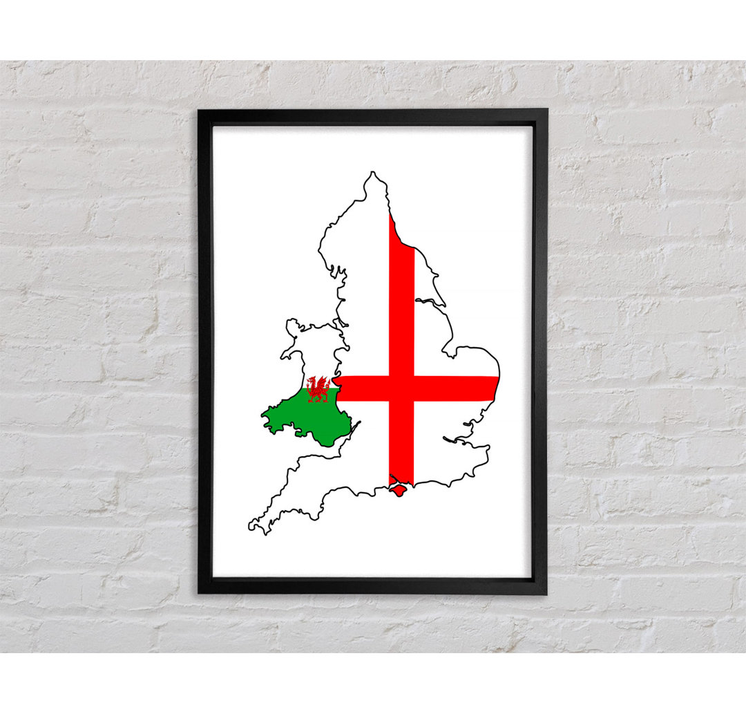 Wales und England - Drucken