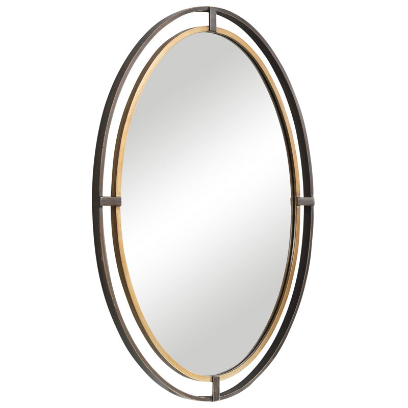 Metal Flat Wall Mirror